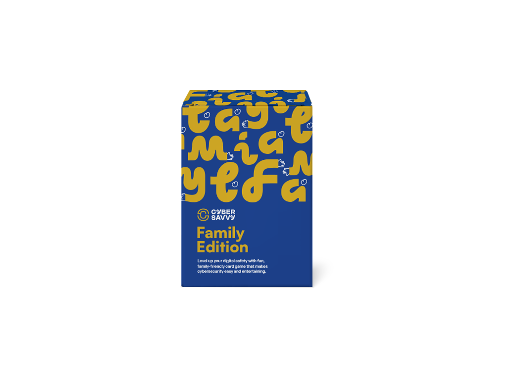 Cyber Savvy – The Digital Wellness Card Game for Families