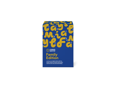 Cyber Savvy – The Digital Wellness Card Game for Families